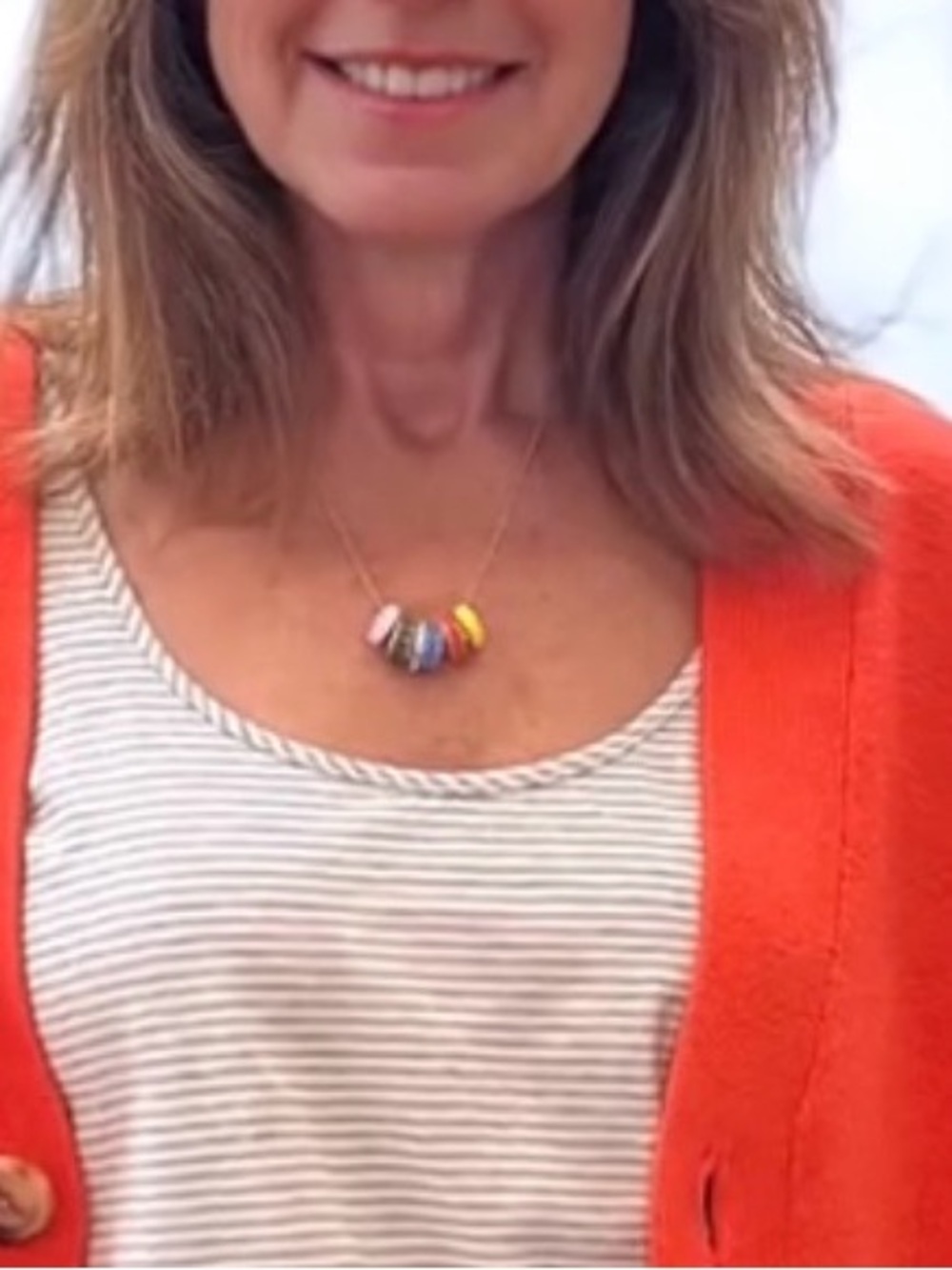 CAbi charm necklace - charm rings are removable. - Picture 11 of 11